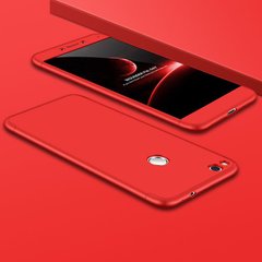 Чехол GKK 360 для Huawei P8 lite 2017 / P9 lite 2017 бампер оригинальный Red