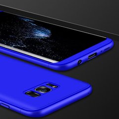 Чехол GKK 360 для Samsung S8 Plus / G955 бампер накладка Blue