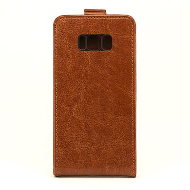 Чохол Idewei для Samsung S8 Plus / G955 Фліп вертикальний шкіра PU коричневий