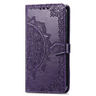 Чехол Vintage для OPPO A40m / CPH2669 книжка кожа PU с визитницей фиолетовый