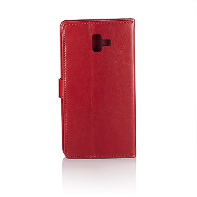 Чохол Idewei для Samsung Galaxy A8 2018 / A530F книжка шкіра PU червоний