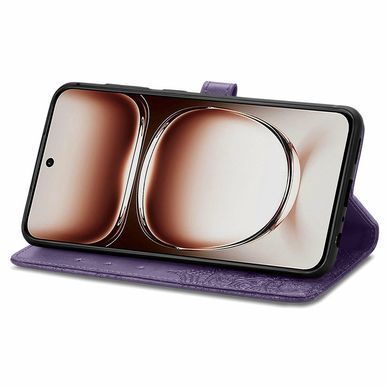 Чехол Vintage для OPPO A40m / CPH2669 книжка кожа PU с визитницей фиолетовый