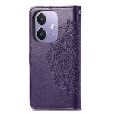 Чехол Vintage для OPPO A40m / CPH2669 книжка кожа PU с визитницей фиолетовый