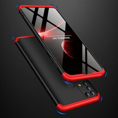Чехол GKK 360 для Samsung Galaxy M31 / M315 Бампер оригинальный Black-Red