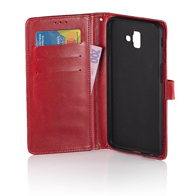 Чохол Idewei для Samsung Galaxy A8 2018 / A530F книжка шкіра PU червоний