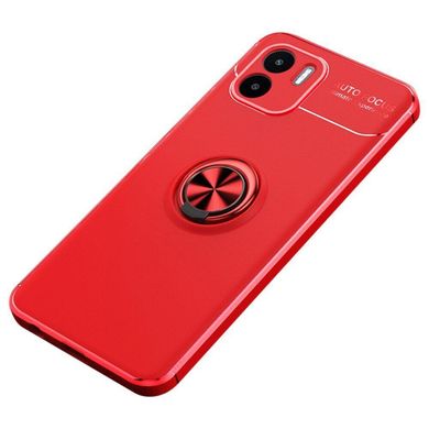 Чехол TPU Ring для Xiaomi Redmi A2 Plus бампер противоударный с подставкой Red