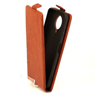 Чехол Idewei для Nokia G20 флип вертикальный кожа PU коричневый