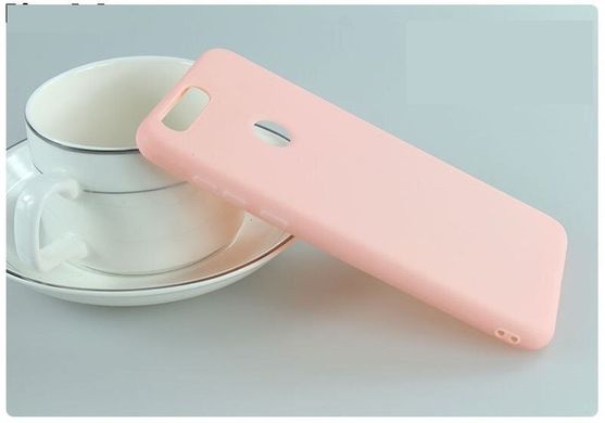 Чохол Style для Huawei Y7 2018 / Y7 Prime 2018 Бампер силіконовий рожевий