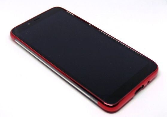 Чехол Frame для Xiaomi Redmi 6A силиконовый бампер Red