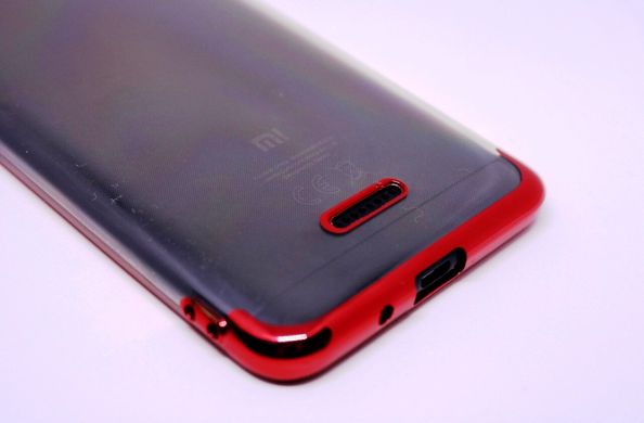 Чохол Frame для Xiaomi Redmi 6A силіконовий бампер Red