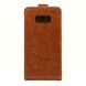 Чехол Idewei для Samsung S8 Plus / G955 Флип вертикальный кожа PU коричневый