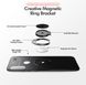 Чохол TPU Ring для Samsung Galaxy M20 / M205 бампер з кільцем Black