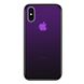 Чохол Amber-Glass для Iphone XS бампер накладка градієнт Purple