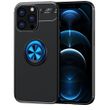 Чохол TPU Ring для Iphone 13 Pro Max захисний бампер з кільцем Black-Blue