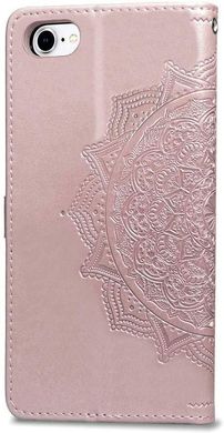 Чехол Vintage для Iphone 7 / 8 книжка кожа PU розовый