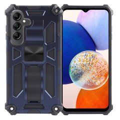 Чехол Shockproof Shield для Samsung Galaxy A05s / A057 бампер противоударный с подставкой Blue