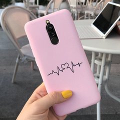 Чохол Style для Xiaomi Redmi 8 Бампер силіконовий Рожевий Cardio
