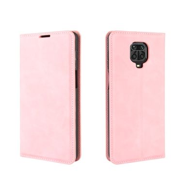 Чехол Taba Retro-Skin для Xiaomi Redmi Note 9 Pro книжка кожа PU розовый