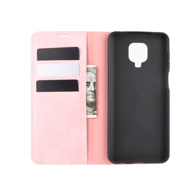 Чехол Taba Retro-Skin для Xiaomi Redmi Note 9 Pro книжка кожа PU розовый