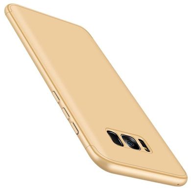 Чехол GKK 360 для Samsung S8 Plus / G955 бампер накладка Gold