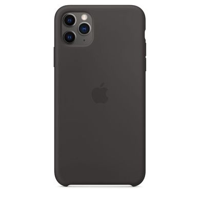 Чохол Silicone Сase для Iphone 11 Pro Max бампер накладка Black