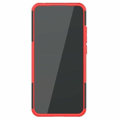 Чехол Armor для Xiaomi Redmi 9A противоударный бампер Red