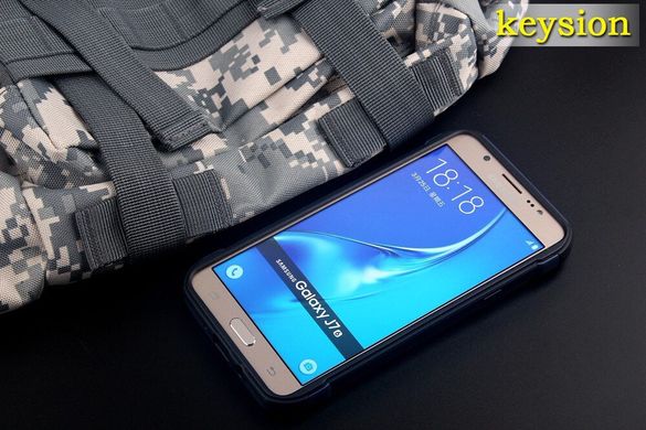 Чехол Military для Samsung J7 2016 / J710 бампер оригинальный Blue