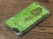 Чехол Glitter для Iphone 6 Plus / 6s Plus Бампер Жидкий блеск зеленый