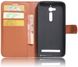 Чохол IETP для ASUS ZenFone Go ZB500KL / X00AD книжка шкіра PU коричневий