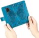 Чехол Butterfly для Xiaomi Redmi Note 9 Pro Max книжка кожа PU голубой
