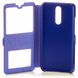 Чехол Window для Xiaomi Redmi 8 книжка с окошком Blue