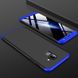 Чехол GKK 360 для Samsung J6 2018 / J600 / J600F оригинальный бампер Black-Blue