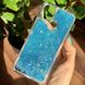 Чехол Glitter для Xiaomi Redmi 9C бампер силиконовый аквариум Синий