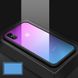 Чехол Amber-Glass для Iphone XS бампер накладка градиент Pink