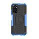 Чехол Armor для Xiaomi Redmi Note 12S бампер противоударный с подставкой Blue