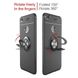 Чохол TPU Ring для Huawei P8 lite 2017 / P9 lite 2017 Бампер з кільцем Black