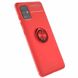 Чехол TPU Ring для Samsung Galaxy M31s / M317 бампер с подставкой Red