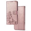 Чехол Clover для IPhone SE 2020 Книжка кожа PU Розовое золото