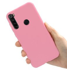 Чехол Style для Xiaomi Redmi Note 8 силиконовый бампер Розовый