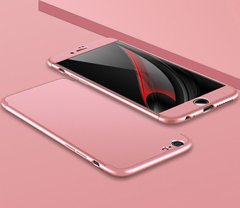 Чехол GKK 360 для Iphone SE 2020 Бампер оригинальный без вырезa накладка Rose