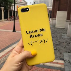 Чехол Style для Huawei Y5 2018 / Y5 Prime 2018 (5.45") Бампер силиконовый Желтый Leave Me