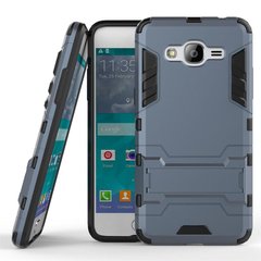 Чехол Iron для Samsung Galaxy Grand Prime G530 / G531 противоударный бампер Dark Blue