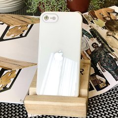 Чехол Color-Glass для Iphone SE 2020 бампер с защитой камер White