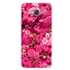 Чехол Print для Samsung J3 2016 / J320 / J300 силиконовый бампер Roses