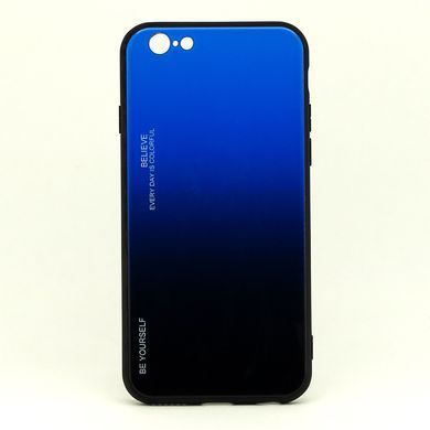 Чохол Gradient для Iphone SE 2022 бампер накладка Blue-Black