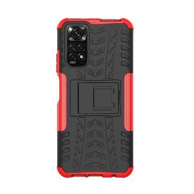 Чохол Armor для Xiaomi Redmi Note 12S бампер протиударний з підставкою Red