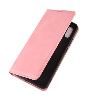 Чехол Taba Retro-Skin для Xiaomi Redmi 9A книжка кожа PU с визитницей розовый
