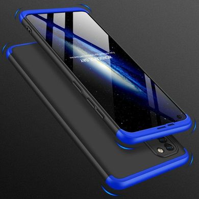 Чохол GKK 360 для Samsung Galaxy A21s 2020 / A217F Бампер оригінальний Black-Blue