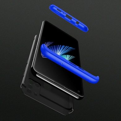 Чехол GKK 360 для Samsung Galaxy A21s 2020 / A217F Бампер оригинальный Black-Blue