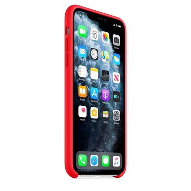 Чохол Silicone Сase для Iphone 11 Pro Max бампер накладка Red